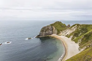 Bilder Datiert 2. Juli 2024: Blick von oben auf Man O'War Beach