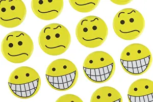 Studio Shot Details Drucke: Emoticons