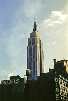 Manhattan Skyscraper Drucke: Empire State Building skyscraper, Manhattan, New York, New York State, USA around 1953