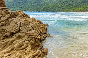 Brazilian Wilderness Scene Drucke: The encounter between the rocks