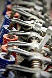 Closeup Studio Photography Drucke: Engine close up