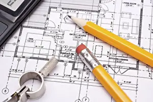 Drucke von Technische Zeichnungen und Architekturzeichnungen mit Bleistift Architektonische Skizzen Drucke: Technische Zeichnungen und Architekturzeichnungen mit Bleistift.