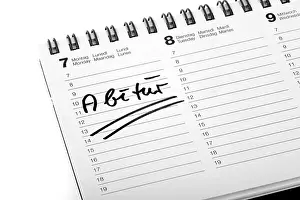 Time Management Calendar Drucke: Entry 'Abitur', graduation