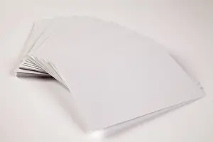 Office Supply Still Life Drucke: Envelopes, white, front side