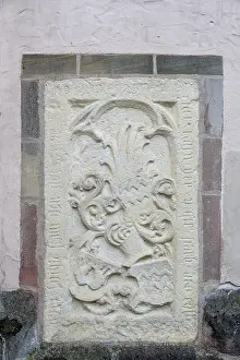 German Municipal Church Drucke: Epitaph from 1497 at the Stadtkirche