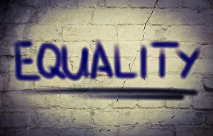 Equal Rights Image Drucke: Equality Concept