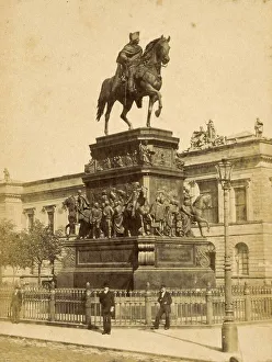 Unter Den Linden Berlin Germany Drucke: Equestrian statue of Frederick the Great