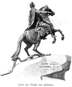 Peter The Great Statue Drucke: Equestrian statue of Peter the Great