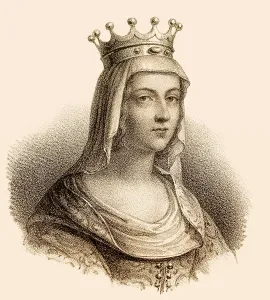 Middle Ages History Drucke: Ermengarde or Irmingard of Hesbaye