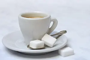 Espresso Cup Drucke: Espresso Cup with Sugar Cube