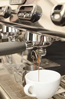 Breakfast Coffee Drucke: Espresso machine