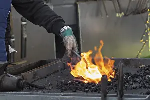 Traditional Crafts Germany Drucke: Esse (forge fire), Munsterland