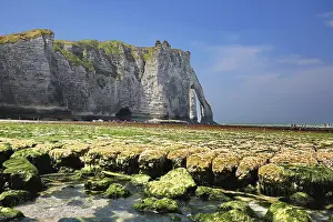 Western Europe Cliff Line Drucke: Etretat