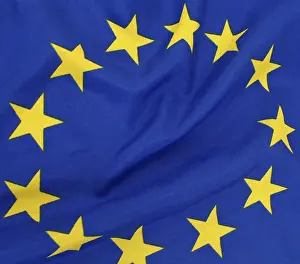 European Union Flags Drucke: EU flag