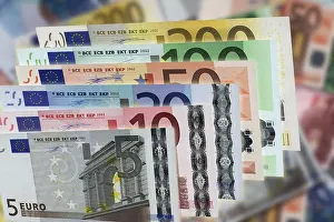 Payment Transaction Drucke: Euro notes
