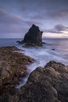 Evening Atmosphere On The Coast Drucke: Evening atmosphere on the coast