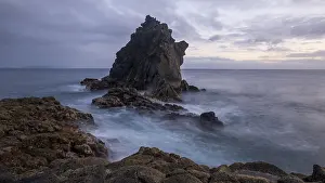 Atmospheric Coastal Photography Drucke: Evening atmosphere on the coast