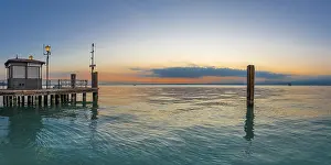 Waterfront Holiday Resort Drucke: Evening atmosphere in the harbour