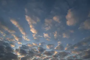 Bavaria Evening Clouds Drucke: Evening Cloud Formation, Bavaria, Germany
