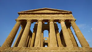 World Heritage Cultural Monument Drucke: Evening light, super wide angle