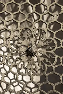 Example of Ottoman art patterns applied on metals