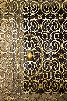 Example of Ottoman art patterns applied on metals