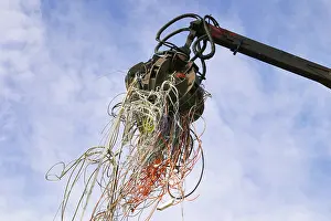 Environmental Pollution Control Drucke: Excavator with cable