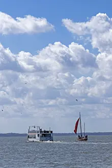 Baltic Sea Cruise Vessel Drucke: Excursion boat, Zeesboot, Wustrow