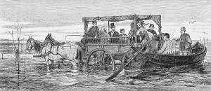 Ausflug über die Schilfgründe von Borkum