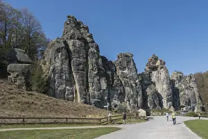 Nature Reserve Lower Saxony Drucke: Externsteine, sandstone formation