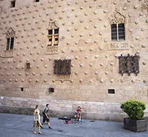 European Exterior Views Drucke: Facade of the Casa de las Conchas
