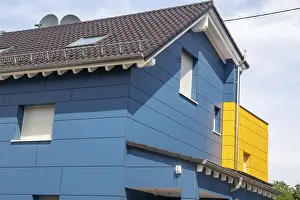 New Residential Building Construction Drucke: Facade cladding on a residential building
Faade cladding on a residential building