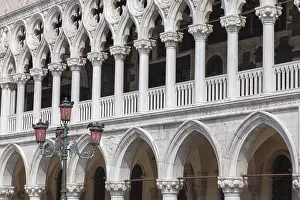 Venetia UNESCO World Heritage Site Drucke: Facade of the Doge's Palace