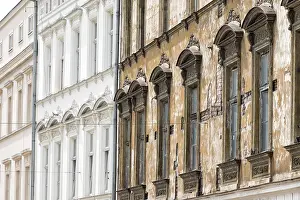 Historic City Centre Photography Drucke: Facade in Krakow