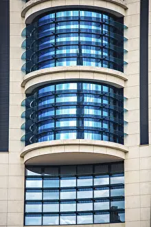 Gerahmter Druck : Fassade eines modernen Gebäudes. Gerahmter Druck : Fassade eines modernen Gebäudes.