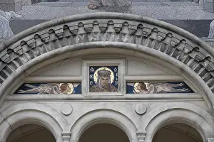 Russian Chapel Detail Drucke: Detail on the facade, Russian Chapel