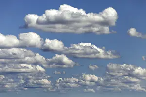 Fine Weather Photography Drucke: Fair weather clouds, cloud clusters