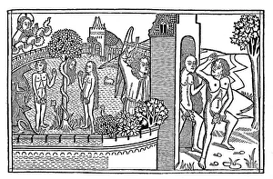 Old Testament Scripture Drucke: The Fall of Man and the Expulsion from Paradise