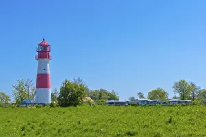 Northern European Coast Drucke: Falshoeft lighthouse, navigation