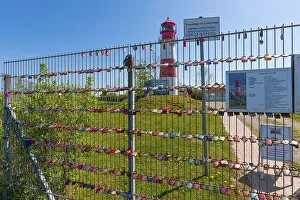 German Lighthouses Drucke: Falshoeft lighthouse, navigation