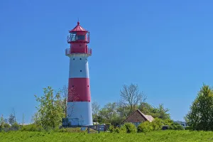 Gerahmter Druck : Falschoeft Leuchtturm Navigation