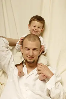 Father Son Moments Drucke: Father and son