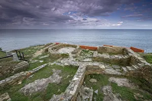 European Defensive Work Drucke: Fazouro fort, dated between the 1st and 3rd centuries AD