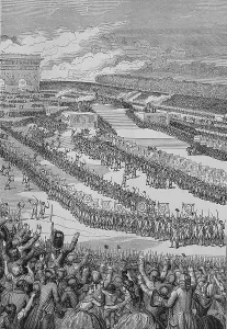 Champ De Mars Paris Drucke: The Feast of the Confederation