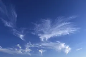 Nice Weather Conditions Drucke: Feather clouds (Cirrus), Germany