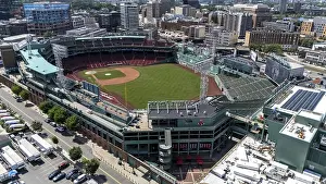 Baseball-Stadien Drucke: Fenway Park: ikonischer Baseballstadion in Boston seit 1912.