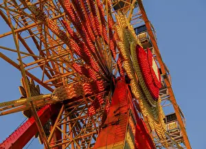 Blurred Motion Drucke: Ferris wheel