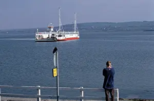 County Clare Ireland Drucke: Ferry to Tarbert, Killimer, County Clare