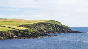 Agricultural Landscapes UK Drucke: Fields and Farms Cliffs over cliffs