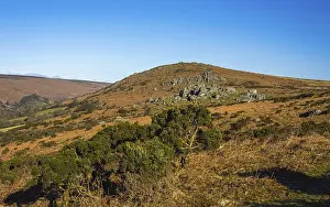 Agricultural Landscapes UK Drucke: Fields and meadows in Haytor Rocks